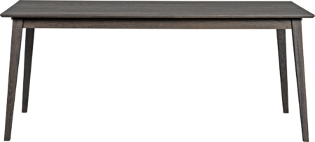 Spisebord Rowico Filippa i massivt egetræ 180x90 cm mørkebrun