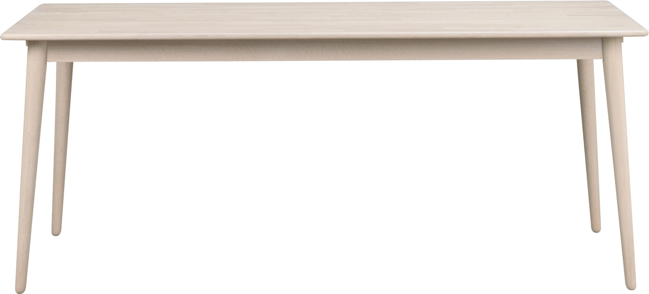 Spisebord Rowico Tyler i hvidkalket massiv egetræ 180x90 cm FSC-certificeret Spisebord Rowico Tyler i hvidkalket massiv egetræ 180x90 cm FSC-certificeret