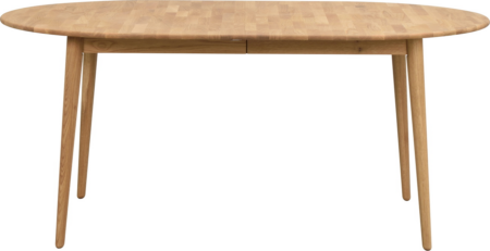 Spisebord Rowico Tyler i oliebehandlet massiv eg 170x105x74 cm FSC-certificeret med integreret 40 cm indsats
