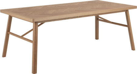 Spisebord Signature Lysandra i mat eg 200x100 cm PU-lakeret egetræsfinér