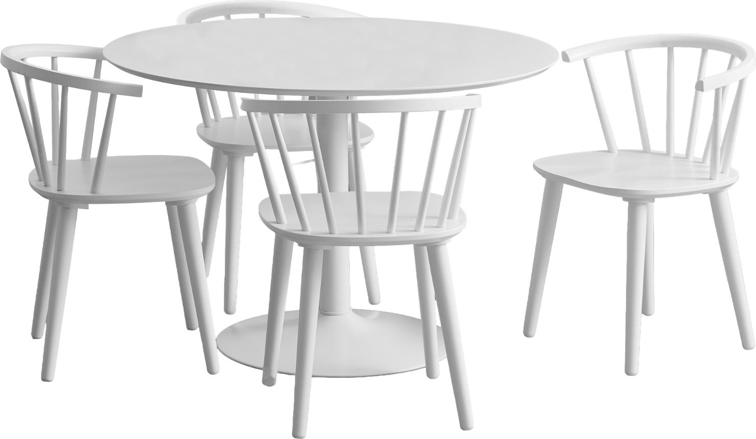 Spisebord Signature Tavira hvid, gummitræ/akryllak & pulverlakeret stål, B45,5xD40xH74 cm, kompakt spisebord Spisebord Signature Tavira hvid, gummitræ/akryllak & pulverlakeret stål, B45,5xD40xH74 cm, kompakt spisebord
