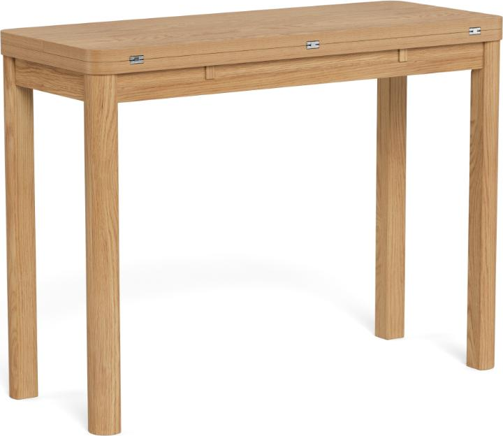 Spisebord Signature Westby - egfiner natur, udvidelsesbord med indbygget tillægsplade, 120x90 cm Spisebord Signature Westby - egfiner natur, udvidelsesbord med indbygget tillægsplade, 120x90 cm