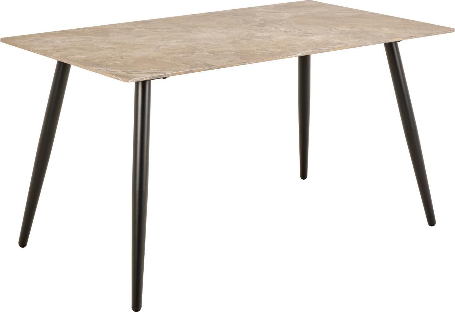 Spisebord Signature Zorina med brun Aberta-keramik og mat sort stålstel 140 x 80 cm Spisebord Signature Zorina med brun Aberta-keramik og mat sort stålstel 140 x 80 cm