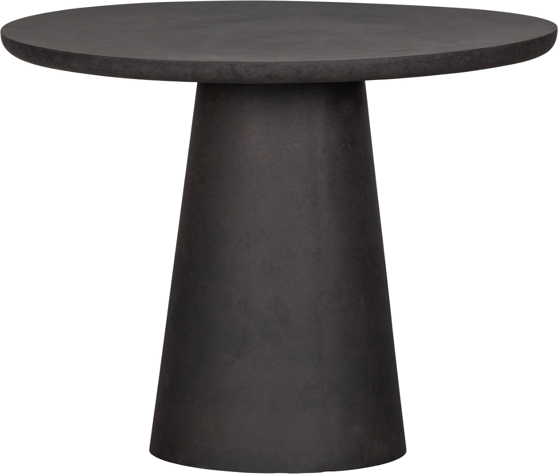 Spisebord WOOOD Damon Beton-look Fiberlera Ø100 x H76 cm Brun Spisebord WOOOD Damon Beton-look Fiberlera Ø100 x H76 cm Brun