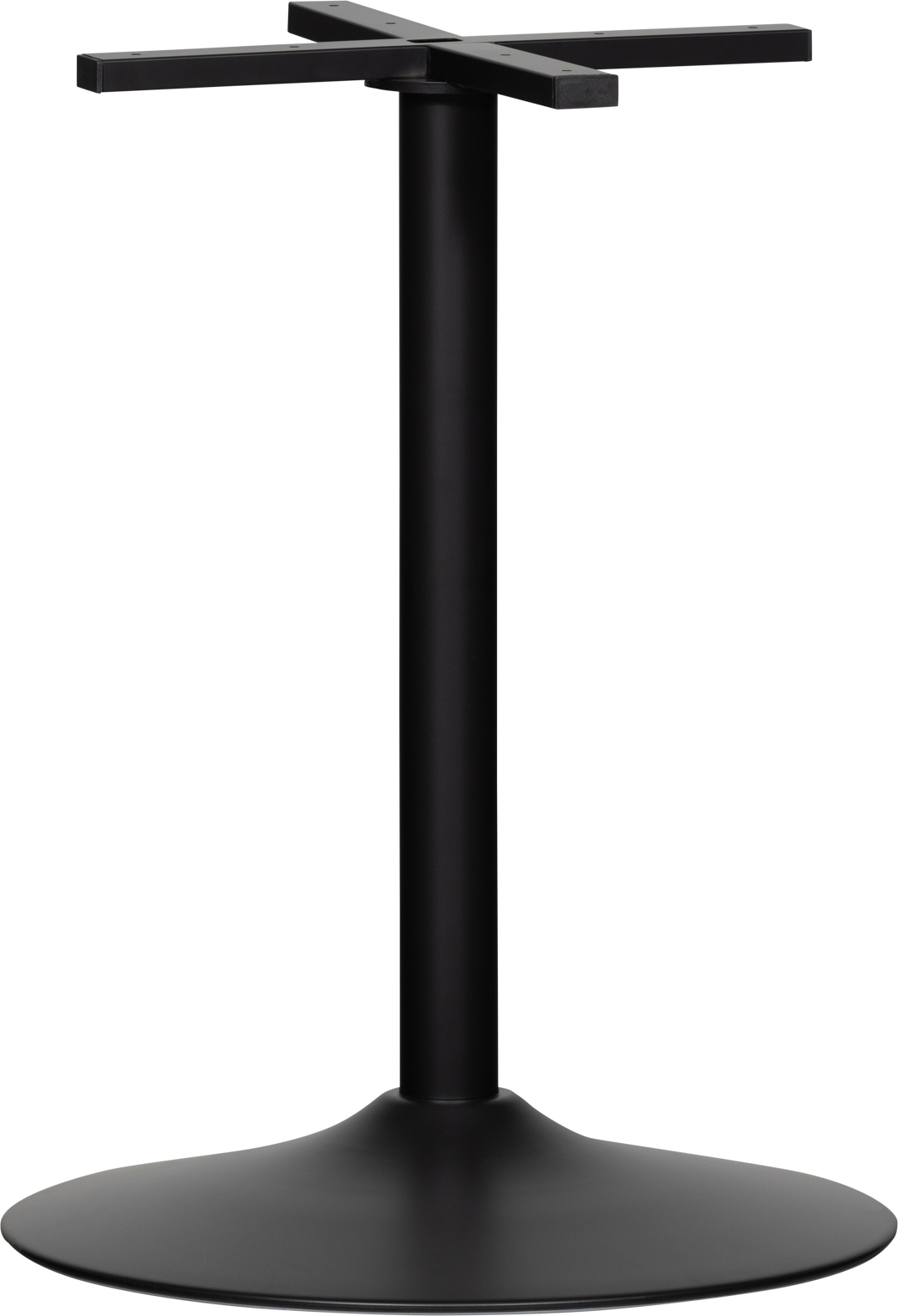 Bordben WOOOD Bistro Round Tube til bar- og cafebord Ø54 x H72 cm mat sort passer til Ø80 cm bordplade Bordben WOOOD Bistro Round Tube til bar- og cafebord Ø54 x H72 cm mat sort passer til Ø80 cm bordplade