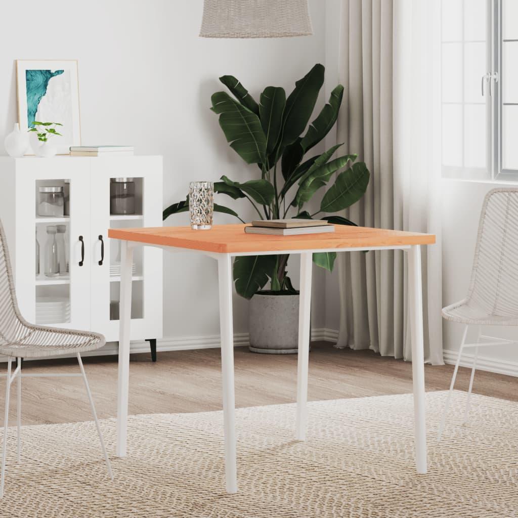 Bordplade 70 x 70 cm firkantet i massivt bøgetræ Bordplade 70 x 70 cm firkantet i massivt bøgetræ
