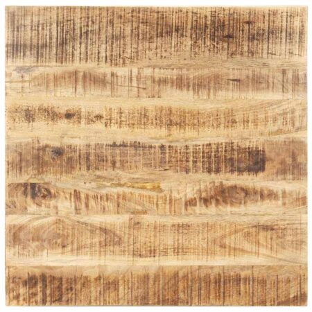 Bordplade i massivt mangotræ 80 x 80 cm