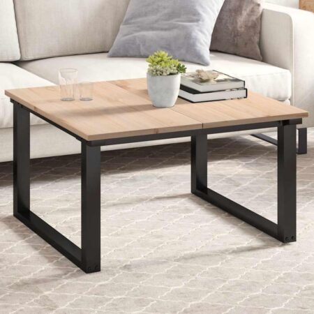 Bordplader 2 stk. 80 x 40 x 1,7 cm rektangulær massivt fyrretræ