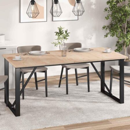 Bordplader 4 stk. 90 x 45 x 2,5 cm - massivt fyrretræ
