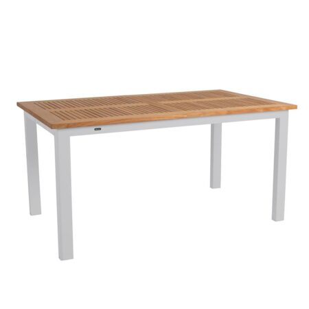 Brafab, Lyon Spisebord 95x152-210cm - Lysegrå/Teak