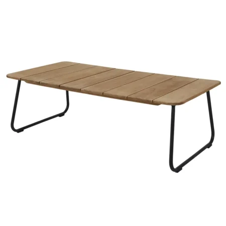 Brafab, Nolli Spisebord 90x175 cm Sort/Teak Brafab