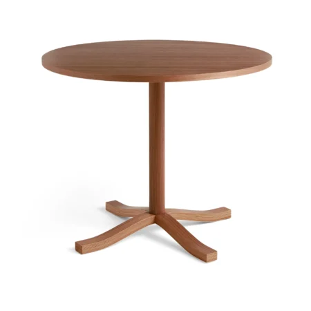 HAY Pastis Table spisebord Ø90 Lacquered walnut