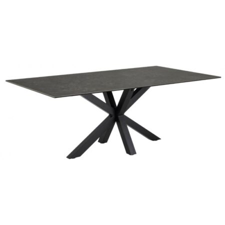 Heaven Spisebord 200cm - sort Keramik