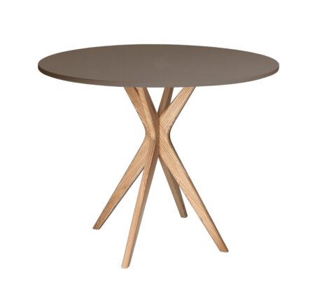 JUBI lille rundt spisebord diam. 70cm Beaver Brown