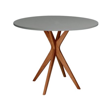 JUBI lille rundt spisebord diam. 70cm oak concrete grey