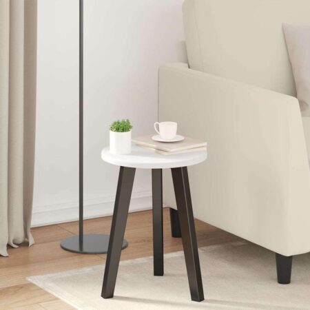 Rund bordplade Ø 30 cm - hvid
