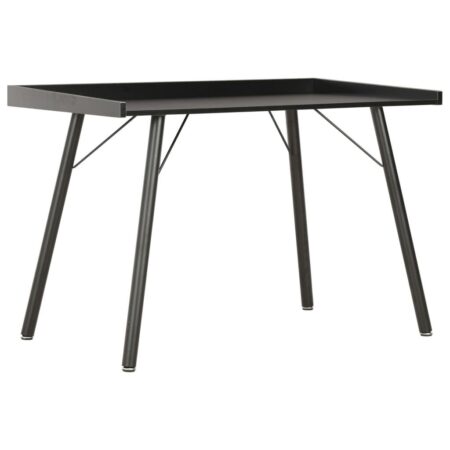 Skrivebord 90 x 50 x 79 cm - sort