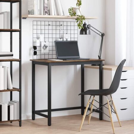 Skrivebord i røget eg 100 x 50 x 76,5 cm