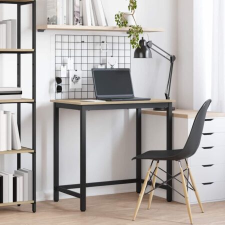 Skrivebord i sonoma-eg 100 x 50 x 76,5 cm