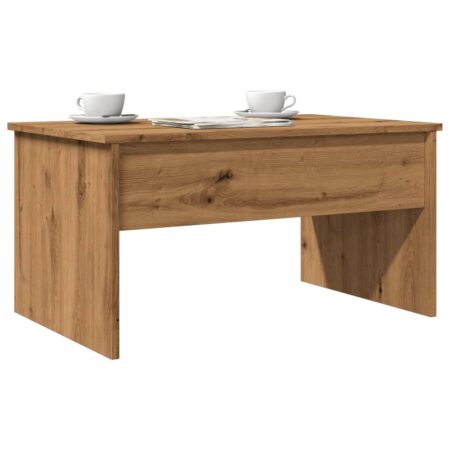 Sofabord med løftbar bordplade 80 x 50,5 x 41,5 cm