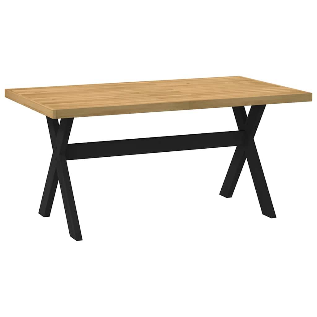Spisebord NOAIN med X-formede ben - 160 x 90 x 75 cm Spisebord NOAIN med X-formede ben - 160 x 90 x 75 cm