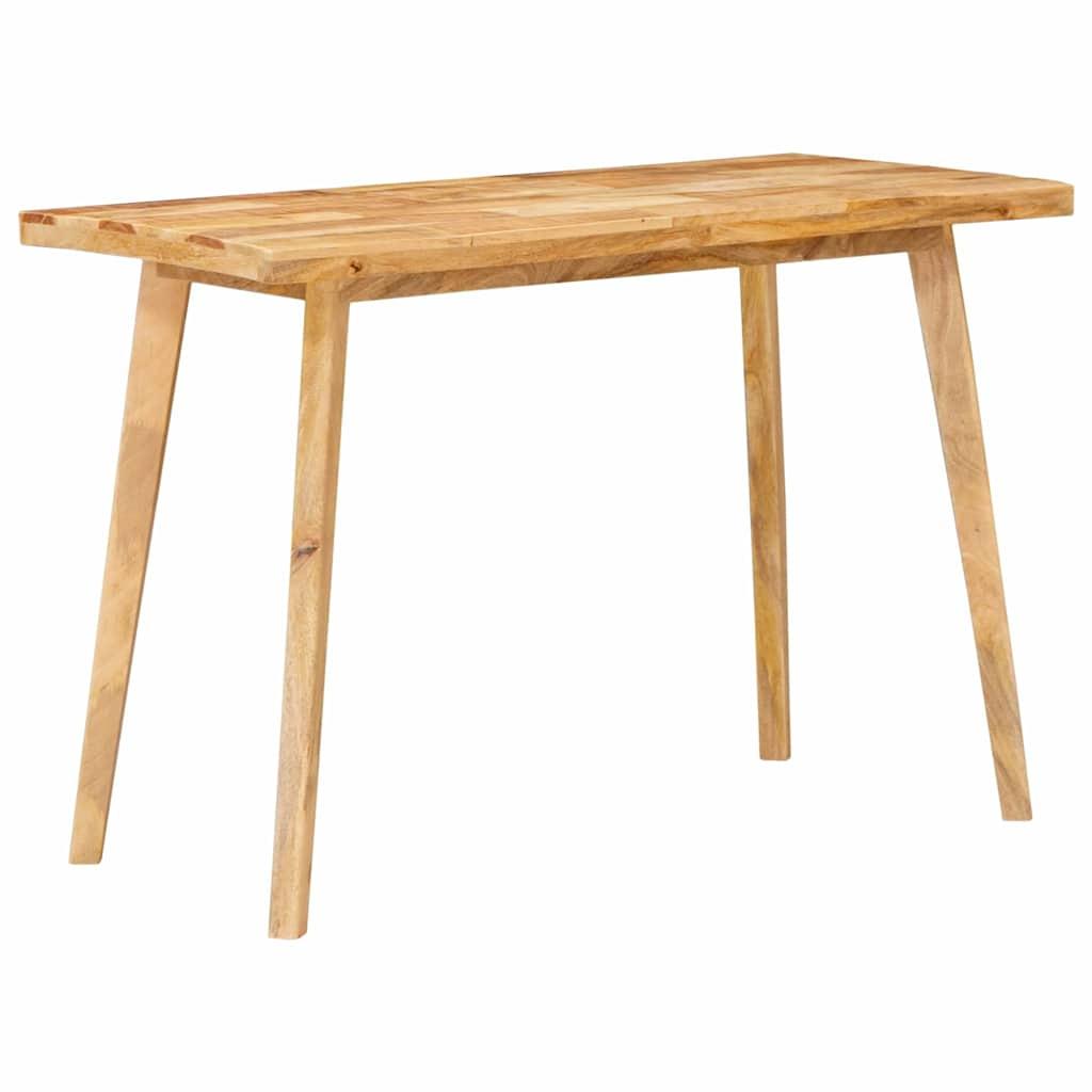 Spisebord i massivt mangotræ 110 x 55 x 75 cm - naturfarvet Spisebord i massivt mangotræ 110 x 55 x 75 cm - naturfarvet