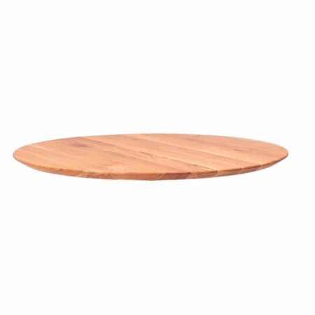 Wood by Nordic Rødovre rundt plankebord i natur olie - 150 cm | Møbelsalg.dk
