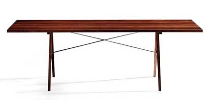 Atelier spisebord - Snedkergaarden-240 x 90 x 72 cm. - Ask