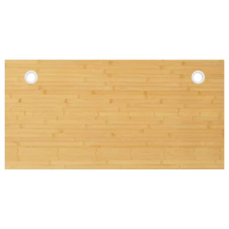 Bordplade til skrivebord 110x55x1,5 cm bambus