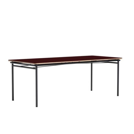 Eva Solo Taffel Spisebord Med Udtræk 90x200/320 cm - Burgundy