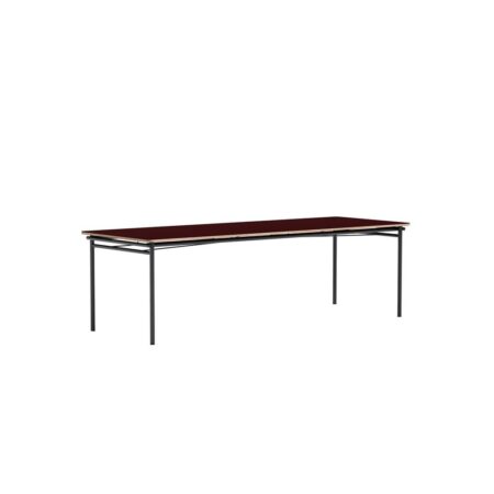 Eva Solo Taffel Spisebord Med Udtræk 90x250/370 cm - Burgundy