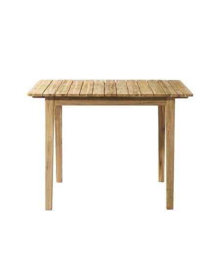 FDB Møbler M3 Sammen Havebord 90x104,5 cm - Massiv Teak / Natur