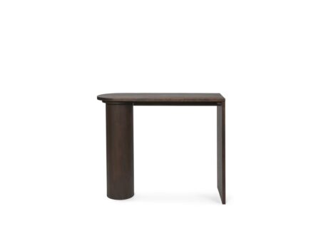 Ferm Living - Pylo Console Table - Skrivebord - Pylo Console Table - Dark Stained Oak - W36 x D100 x H85 cm