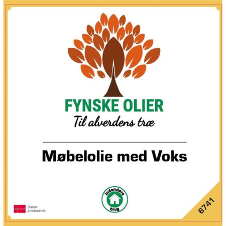 Fynske Olier Møbelolie med voks 1 Liter 6741