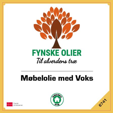 Fynske Olier Møbelolie med voks 5 Liter 6741
