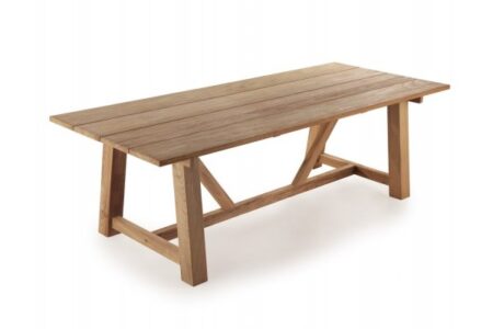 Hercules Teak Plankebord - 100x246 cm