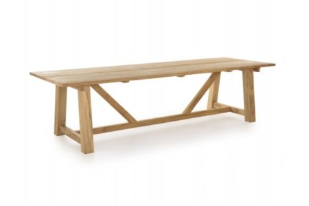 Hercules Teak Plankebord - 100x290 cm