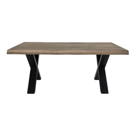 House Nordic Toulon Sofabord - smoked olieret eg med bølget kant 120