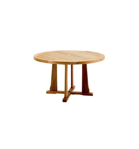 Kircodan Astor X Havebord Ø: 120 cm - Teak