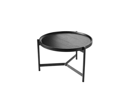 MUUBS - Coffee Table Nevada - Sofabord - Sort - 70x70x46 cm