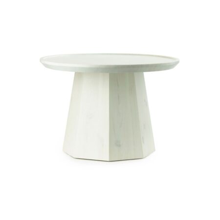 Normann Copenhagen - Pine Table - Sofabord - Large - Light Green - Ã˜65 x H44,6 cm