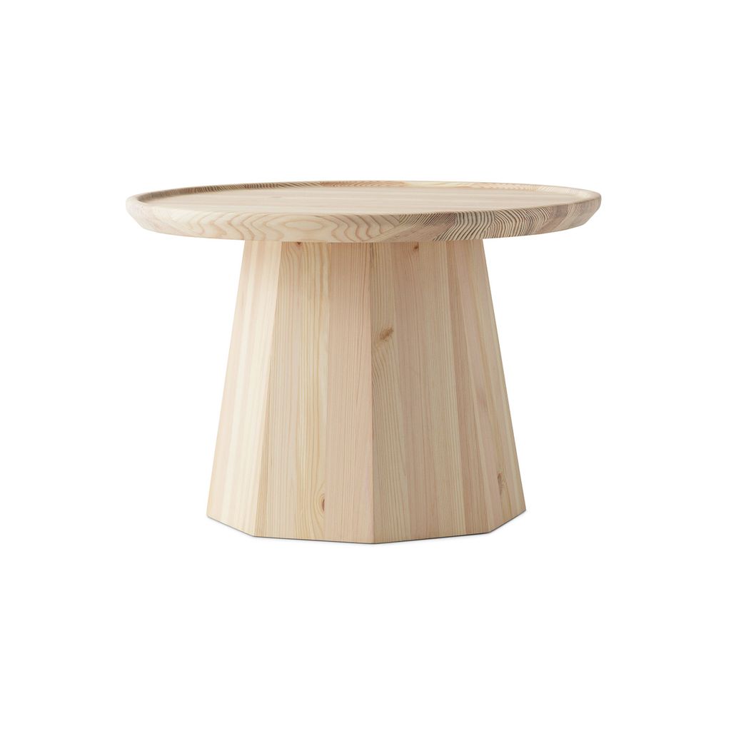 Normann Copenhagen - Pine Table - Sofabord - Large - Pine - Ã˜65 x H44,6 cm