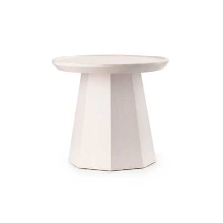 Normann Copenhagen - Pine Table - Sofabord - Small - Rose - Ã˜45 x H40,6 cm