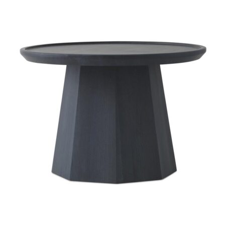 Normann Copenhagen Pine table large sidebord Ø65 cm H:44,5 cm Dark Blue