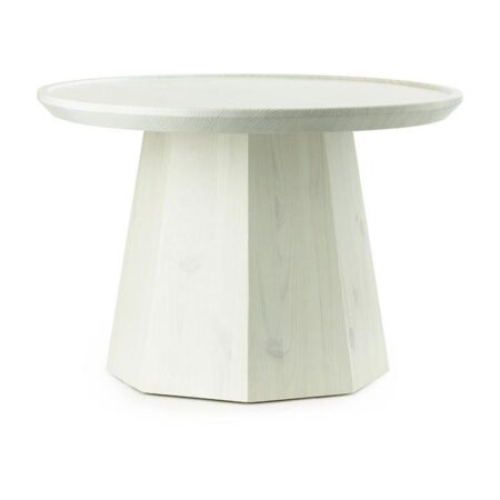 Normann Copenhagen Pine table large sidebord Ø65 cm H:44,5 cm Light Green