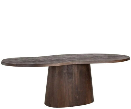Richmond Interiors Odile spisebord - mørkebrun mangotræ - 230x110