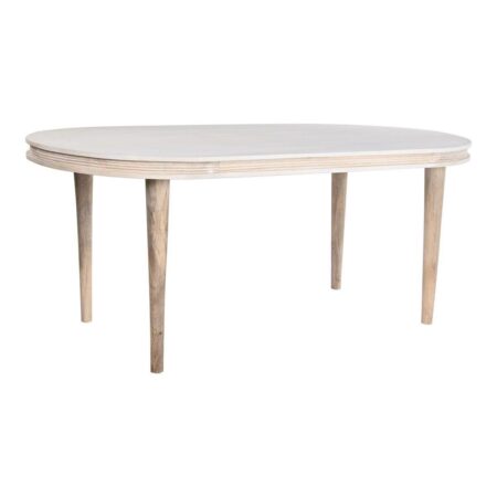 Spisebord Hvid Gylden Kobber Mangotræ 180 x 90 x 76 cm