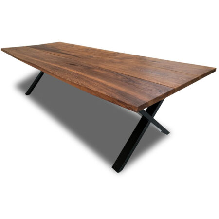Udendørs plankebord mørk eg 3 planker 300x100cm