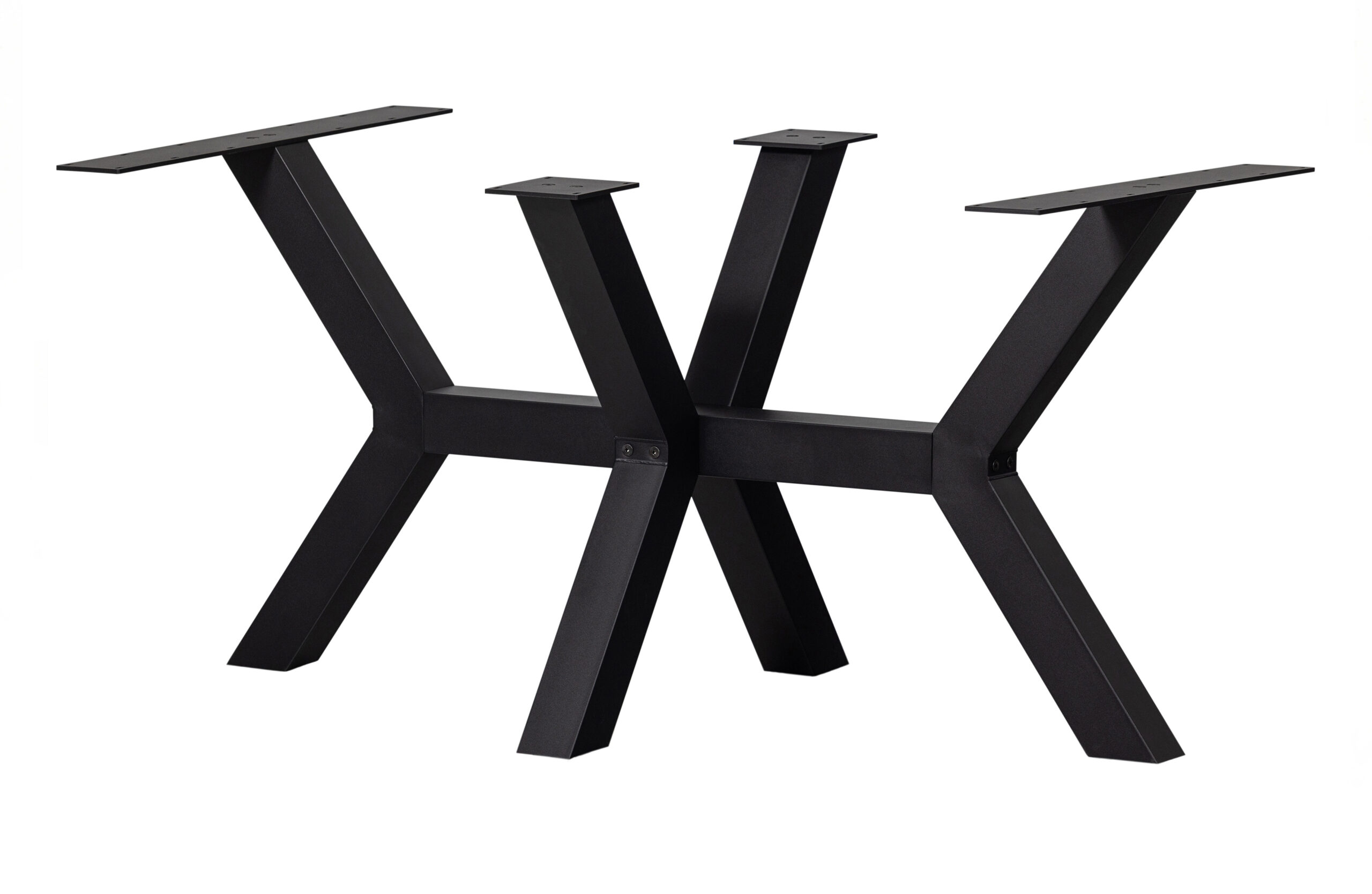 WOOOD Tablo Zeeland bordben til spisebord - matsort metal